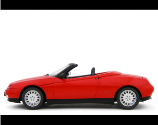 Alfa Romeo Spider 2.0 T.Spark 16V 1995 ROSSO ALFA Laudoracing 1:18 Resinemodell (Türen, Motorhaube... nicht zu öffnen!)